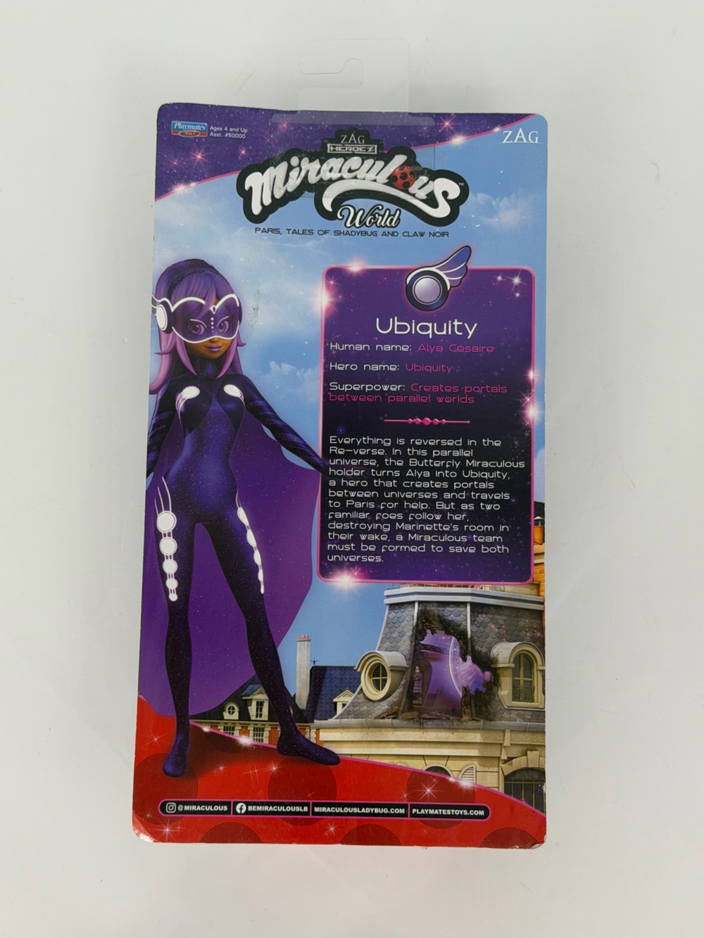Miraculous World Paris Ubiquity Doll Shadybug and Claw Noir - Picture 5 of 5